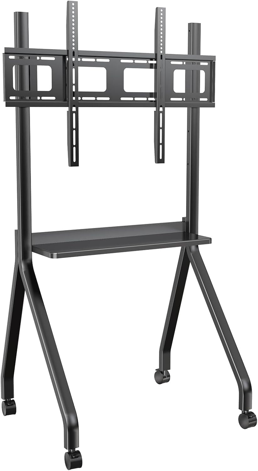 JASZDOT 55''-65'' Smart Board Stand, 4K UHD Interactive Touchscreen Whiteboard, Android 14 Wireless Smartboard for Classroom Home Office Studio