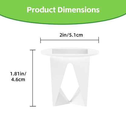 Grow yCube Hydroponic Growing Cups for Gardyn - Compatible with Gardyn Home/Studio Indoor Garden System (10 Pack)