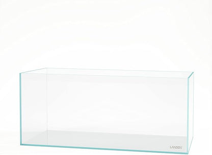 Landen 120P 72.2 Gallon Rimless Low Iron Aquarium Fish Tank, W47.2 × D19.7 × H19.7 (120x50x50cm) 12mm Thickness with Black Nano Foam Leveling mat Included