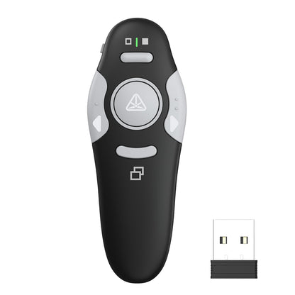 QUI 10 Pack Wireless Presenter PowerPoint Clicker, RF 2.4GHz USB Presentation Clicker for Google Slides, Keynote, Mac, Windows