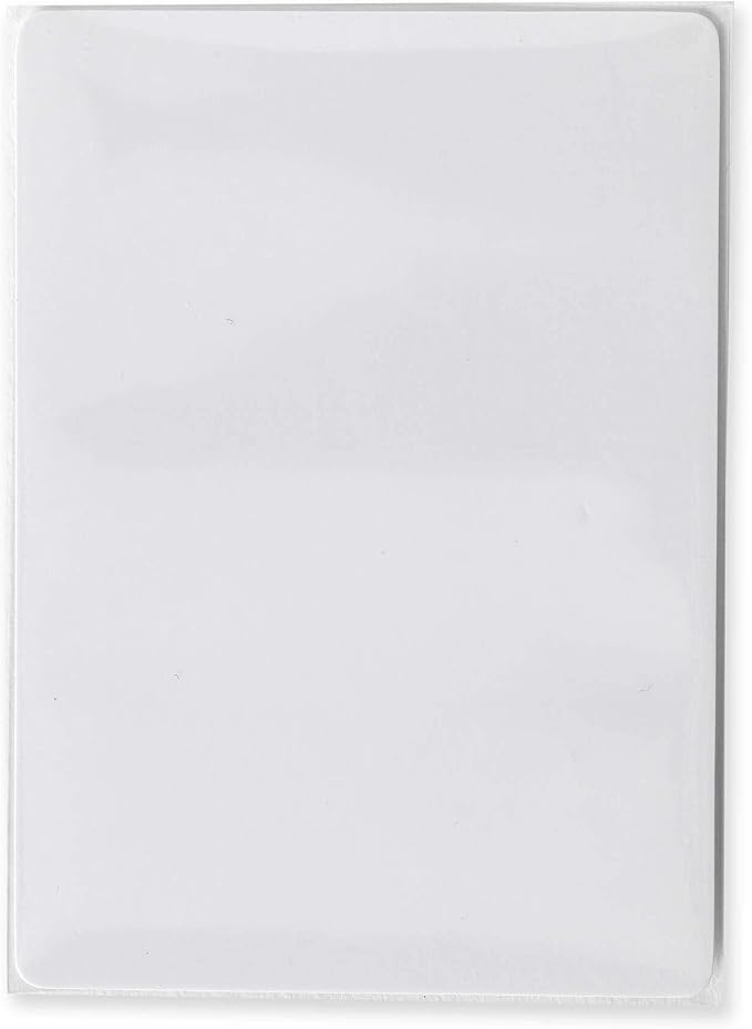 Vault X Exact Fit Sleeves (200 Pack) Perfect Inner Sleeves for Trading Cards, Clear