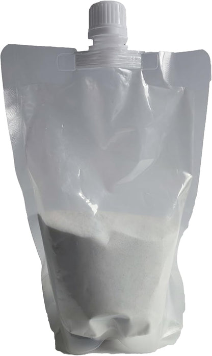 AOSWTLIF 2 Pound White Fine Quartz Sand - 80-120 Mesh, Ideal for Zen Gardens, DIY Painting, Incense Burners, Acrylic Texturing, Interior Decor & Vase Fillers