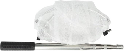 RESTCLOUD Insect and Butterfly Net with 12" Ring, 24" Net Depth, Handle Extends to 59 Inches