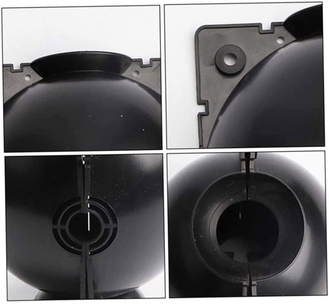 Weicoca 5Pcs Black Plant Rooting Device -Air Layering Pods - High-Pressure Propagation Ball Rooter Box for Garden -Reusable Plant Rooting Device Plant Rooting Grow Box