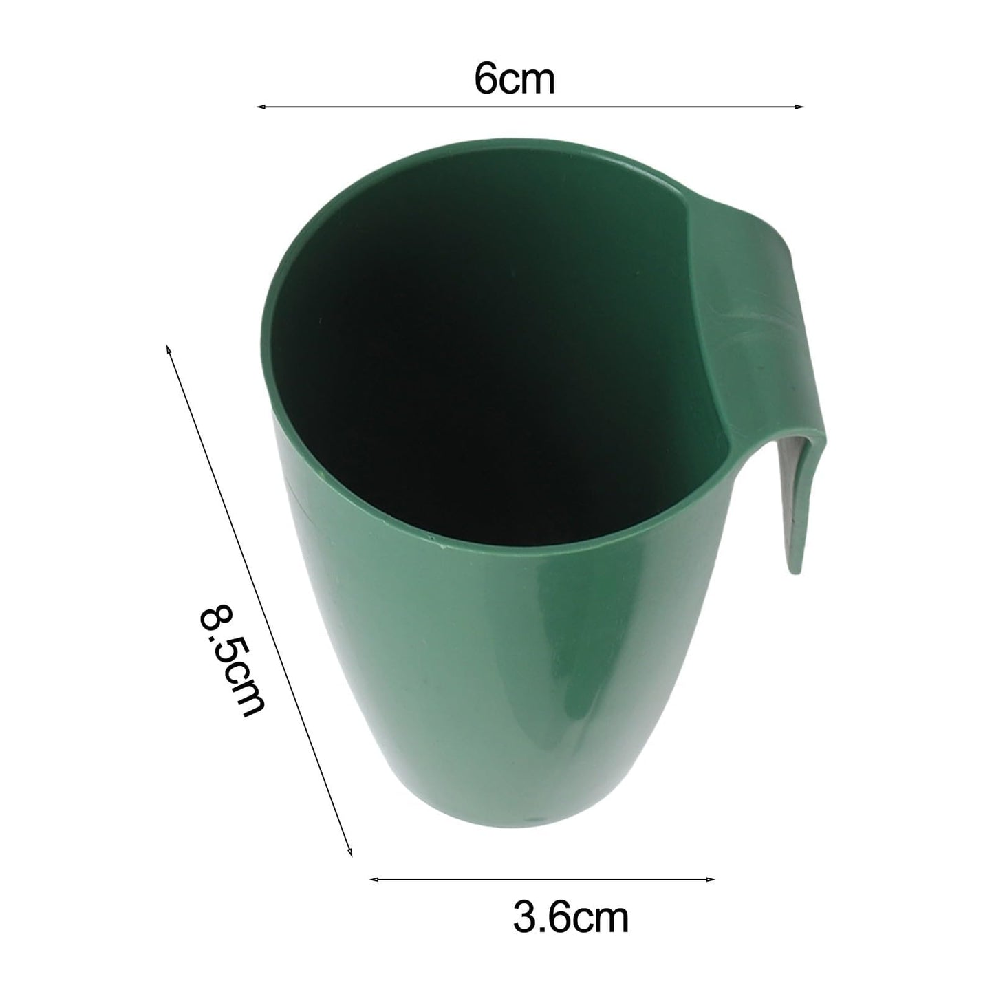 Strawberry Rooting Cup Kit with 20 Forks for Plant Propagation, Hanging Transplant Grow Station for Garden Greenhouse Balcony, 10 Cups Green