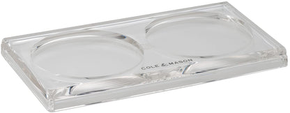 Cole and Mason Salt and Pepper Mill Tray, Acrylic