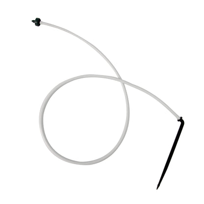 Netafim Automatic Irrigation 36-in Dripper Stake Assembly, 2 GPH, Bundle of 25 (White)