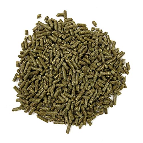 Oxbow Essentials Guinea Pig Food, Adult Guinea Pig, Made with Oxbow Timothy Hay, Pet Food Pellets with Vitamin C, Small Animal Pet Products, Made in USA, High Fiber, 5 lb. bag