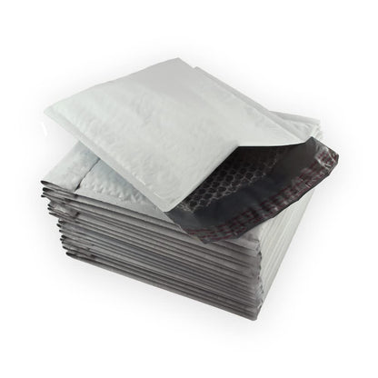 25 EcoSwift Size #DVD 7.5 x 10 Poly Bubble Mailers Self Sealing Bulk Padded Shipping Supplies Packaging Envelopes Bags DVD 7.5 by 10 inches