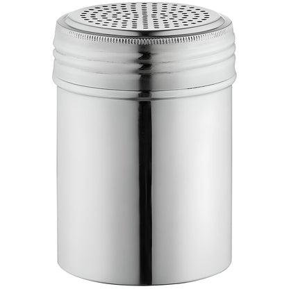 OCS Parts Set of 2 Stainless Steel Dredge Shakers | Without Handle | 10 Ounce Stainless Steel Salt, Pepper, Powdered Sugar an Spice Shakers for Home and Commercial Kitchens