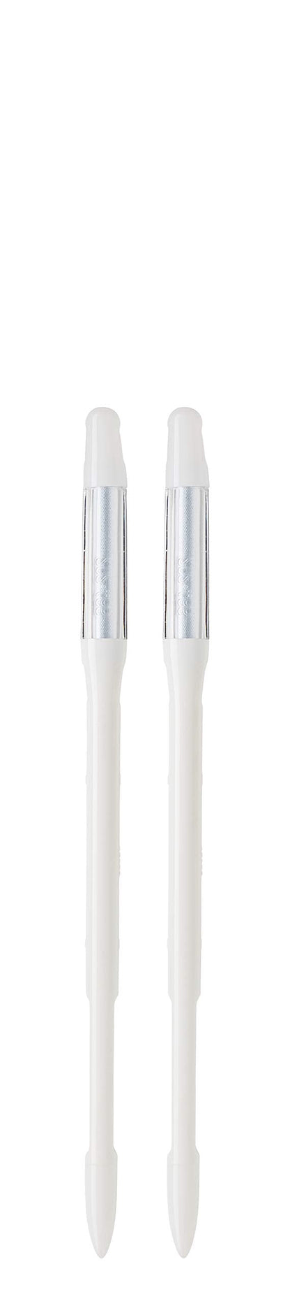 Sustee Aquameter (Medium White Refillable - Bundle of 2) - House Plant Soil Moisture Meter, Humidity Sensor Probe, Water Level Indicator - Best for Indoor Potted Plants