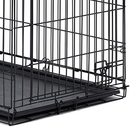 MidWest Homes for Pets 36-Inch Replacement Pan, Measures 35.5 x 23.8 x 1 Inches, Universal Leak-Proof Tray for Dog Crates & Multi-Purpose Use, Fits Most Standard 36" Wire Crates