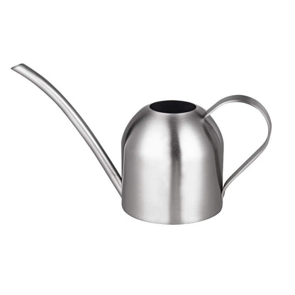 IMEEA Indoor Watering Can for House Plants 33oz/1L Brushed Stainless Steel Watering Can with Long Spout for Succulents, Bonsai