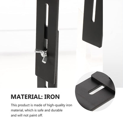 JINZBO Corner Bracket,Shelving Brackets, 4PCS Hanging Plant Bracket Universal Planter Box Bracket Railing Flower Pot Bracket Window Box Bracket
