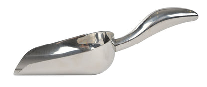 LEMONSODA Stainless Steel Utility Ice Scoop - 14 Ounces - Rustproof Metal - Great for Bar, Ice, Flour, Coffee, Containers - Bar Ice Scoop, Dry Bin, Dry Goods, Candy (10.6 Inches)