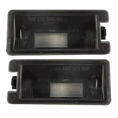 KarParts360 License Lamp Unit for Ford Fusion 2013-2018, Driver & Passenger Side, Black, Model PLX-M0-330-2101N-US-CL360A55