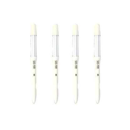 IPPINKA Sustee Aquameter, White, Small, Set of 4 - Soil Moisture Meter for Potted Plants - Plant Water Sensor (Refillable Style)