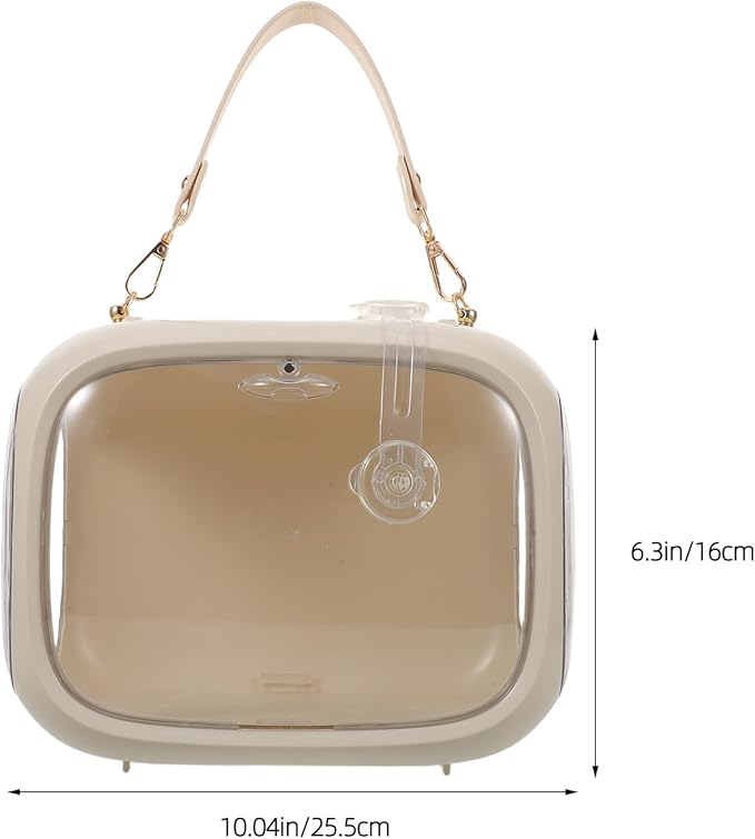 BESPORTBLE Bird Travel Carrier Cage with Breathable Mesh Portable Small Parrot Carrier Bag for Outdoor Travel and Vet Visits for Birds
