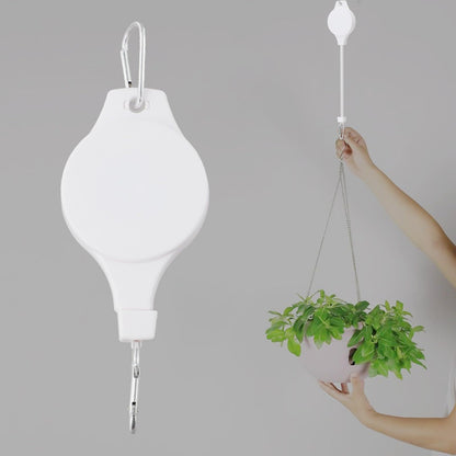 Set of 4 Adjustable Hanging Hooks for Plant Display Perfect for Gardens, Porches, and Home Interiors