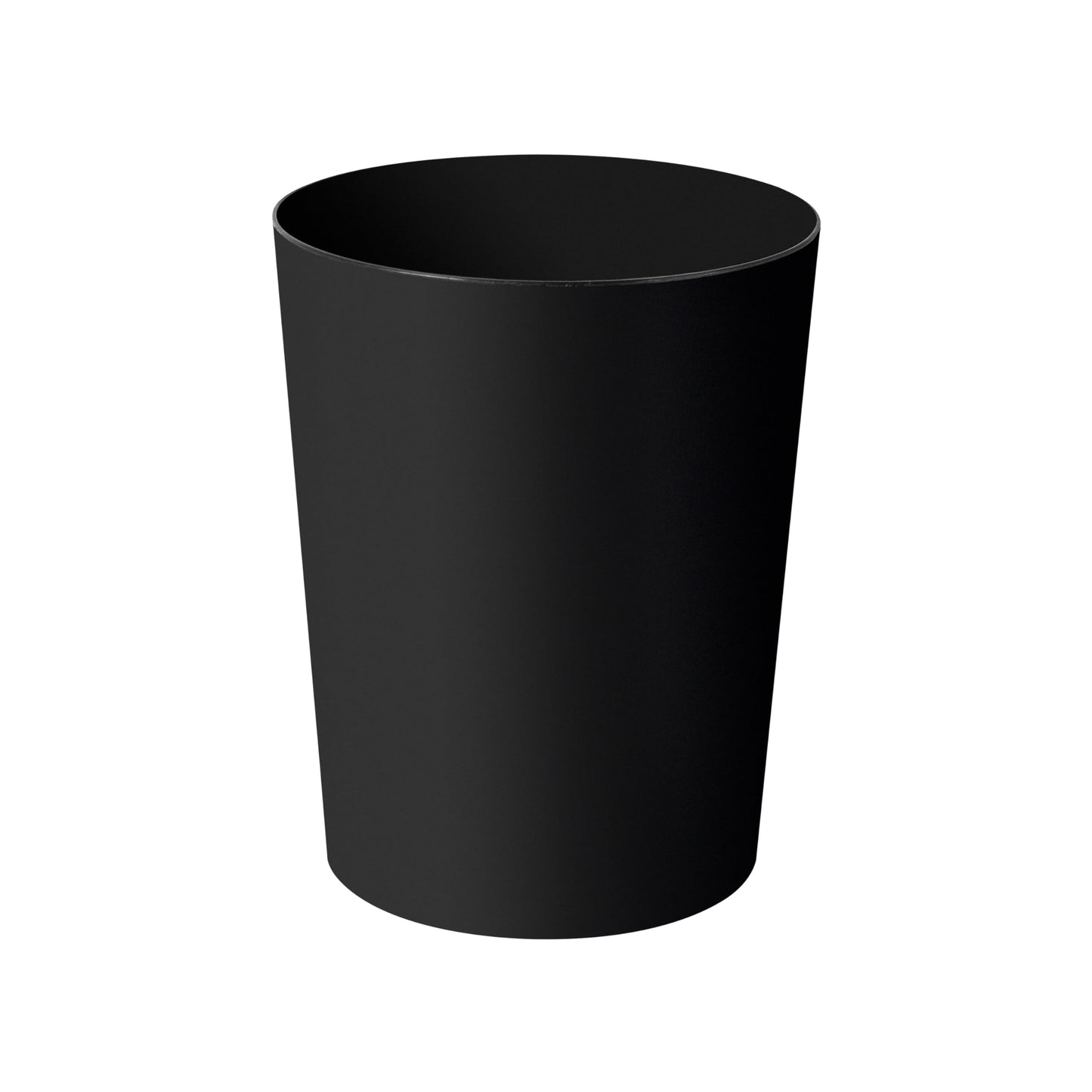 Soddeph 2.5 Gallon Trash Can,Plastic Garbage Recycling Bin,Waste Trash Bin,Round Container Bin Wastebasket forOffice,Home,Bathroom,Kitchen (Black, 1 Pack)