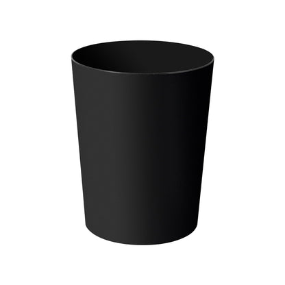 Soddeph 2.5 Gallon Trash Can,Plastic Garbage Recycling Bin,Waste Trash Bin,Round Container Bin Wastebasket forOffice,Home,Bathroom,Kitchen (Black, 1 Pack)