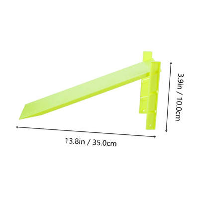 Joinpaya 2 Sets Physical Science Experiment Inclined Plane, Physics Lab Equipment for Friction and Gravity Testing, Elementary School Science Kit for Toy Car Acceleration, Plastic Ramp with Support
