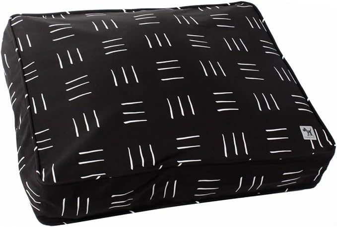 Molly Mutt Dog Crate Pad Cover, 100% Cotton Canvas Cover for Dog or Puppy Crate Bed, Durable, Washable, and Free of Harmful Chemicals, Pre-Shrunk, 54"x37"x2.5", Dreams