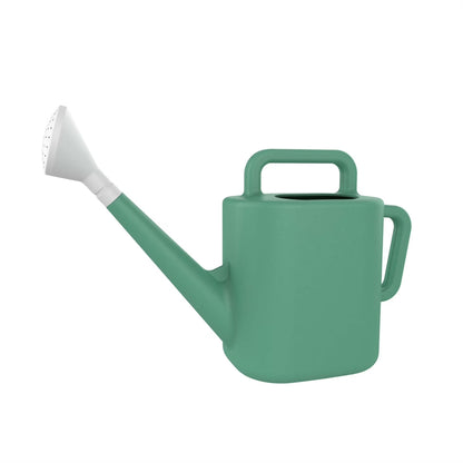 2 Gallon Watering Can for Outdoor Plants, Large Garden Watering Can with Detachable Sprinkler Head, Heavy Duty Resin Water Canner for Flowers, Indoor & Potted Plants, Green