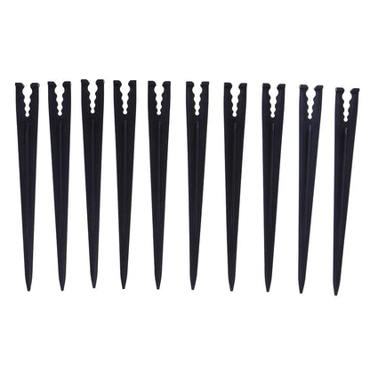 200 Pcs Plastic Irrigation Drip Support Stakes for 1/4-Inch Tubing Hose 4/7 or 3/5 Irrigation Hose Holder&Emitters/Drip Irrigation Kits/Garden Tools for Vegetable Gardens Flower Beds Herbs Garden