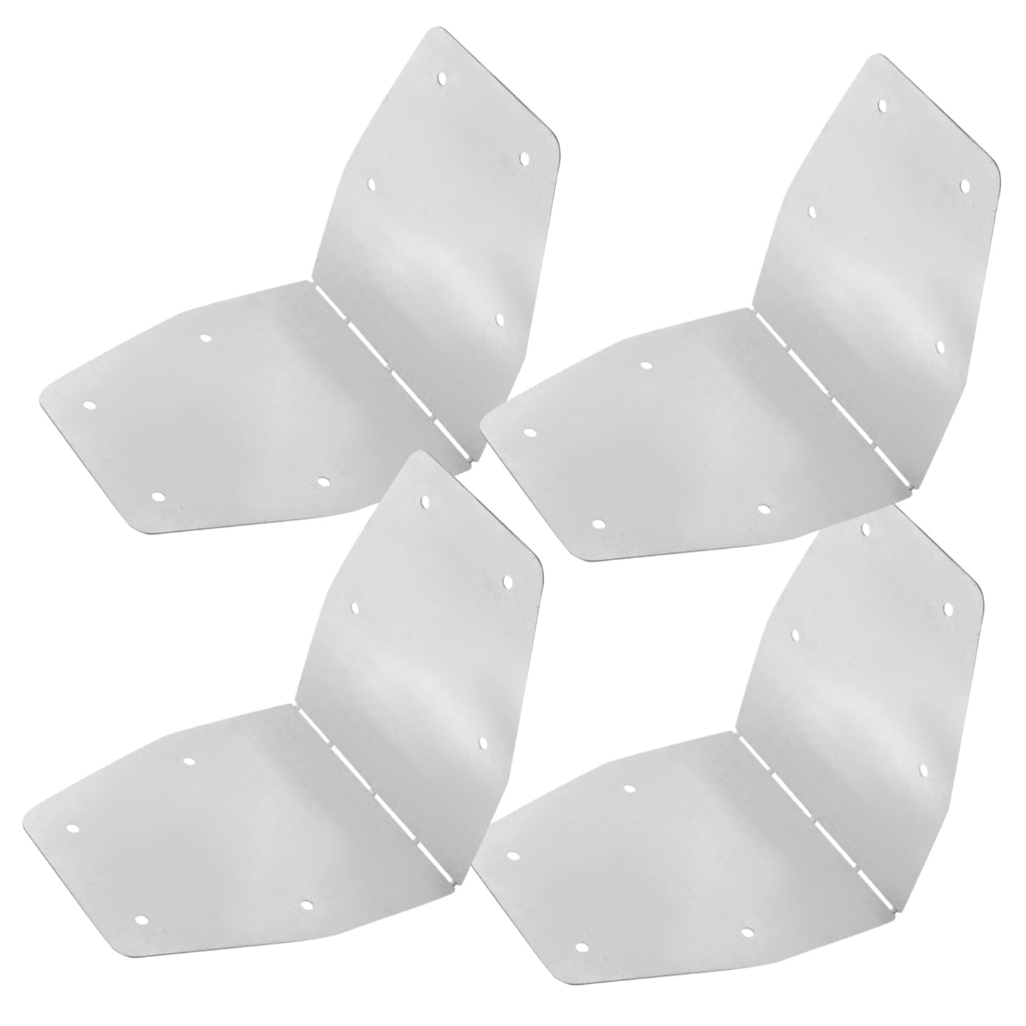 Hemoton Adjustable Metal Garden Bed Corner Brackets for Raised Planter Box Heavy Duty Support Screws for Flower and Vegetable Gardening