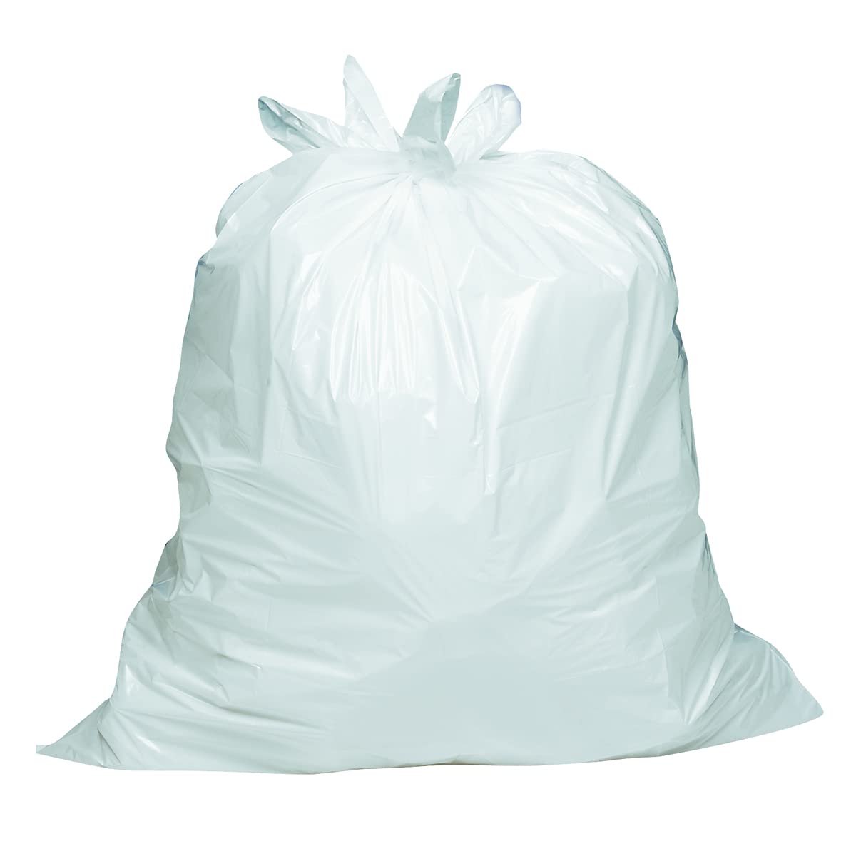 Amazon Basics Small 4 Gallon Trash Bags with Flap Ties, Fresh Scent, Odor Control, 0.5 mil Thick, 80 Count