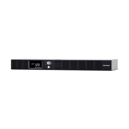 CyberPower OR500LCDRM1U Smart App LCD UPS Battery Backup and Surge Protector, 500VA/300W, 6 Outlets, AVR, 1U Rackmount, UL Certified