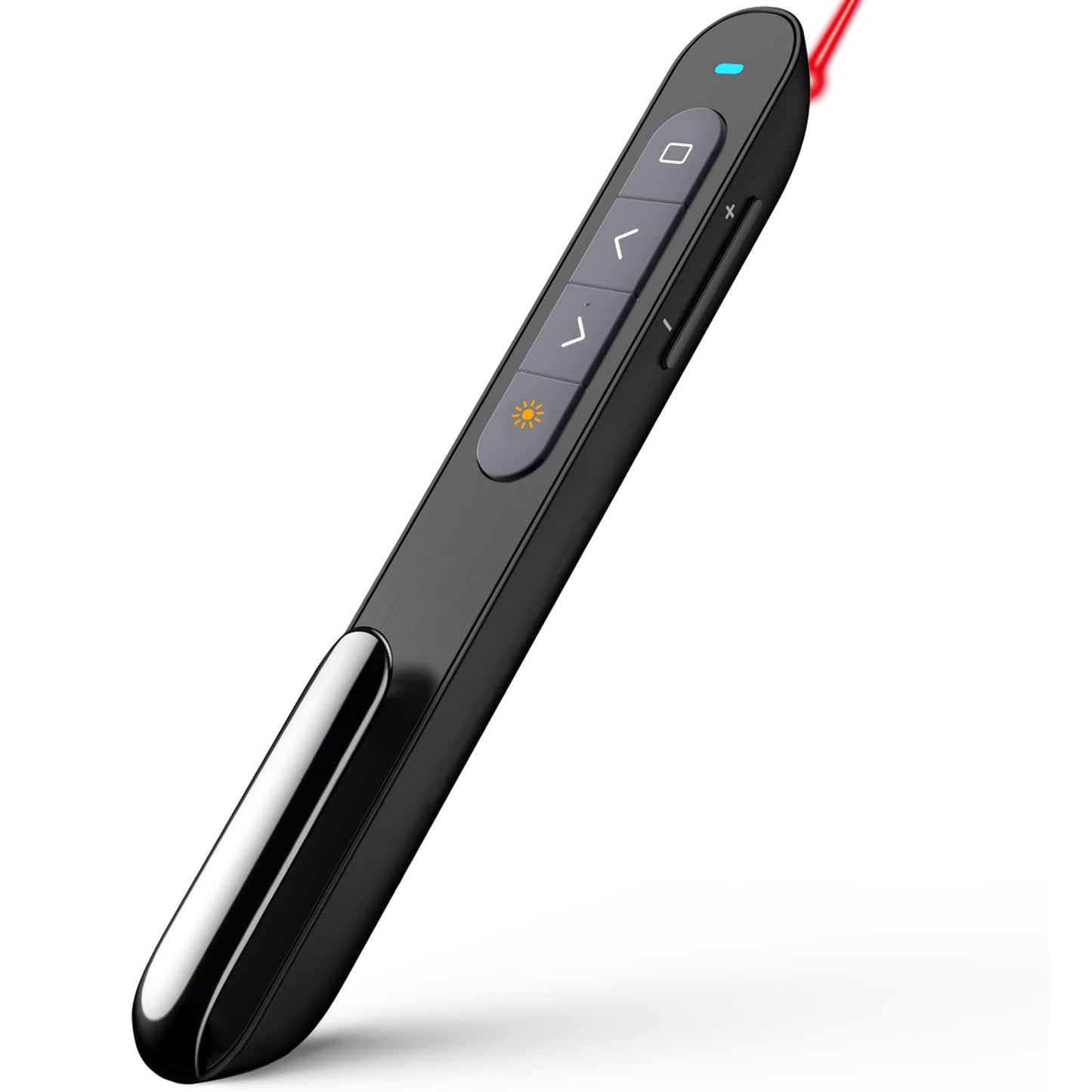 Norwii Rechargeable Bluetooth Presentation Clicker, Wireless Presenter, PowerPoint Presentation Remote with Pointer, Slide Clicker with 328ft Range for Teacher and Presenter, macOS Applicable