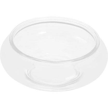Milisten Glass Bubble Bowl, 15cm Flower Glass Vase Bowl Succulent Planter Air Plants Hydroponic Display Terrarium Floating Candles Bowl Centerpiece Candy Dish, 15.00X15.00X6.00CM, Transparent