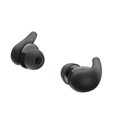 Sony LinkBuds Fit Truly Wireless Noise Canceling Earbud Headphones, Small & Light with Newly Developed Air Fitting Supporters, Black