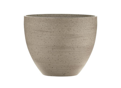 Southern Patio Planter Egg WHT STN 9"