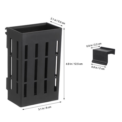 GANAZONO 10Pcs Aquarium Plant Holders Wall Hanging Fish Tank Planter Cups with Drainage Holes for Aquatic Plants 4.92X3.14X2.16In Space-Saving Aquatic Plant Basket for Fish Tank Decoration