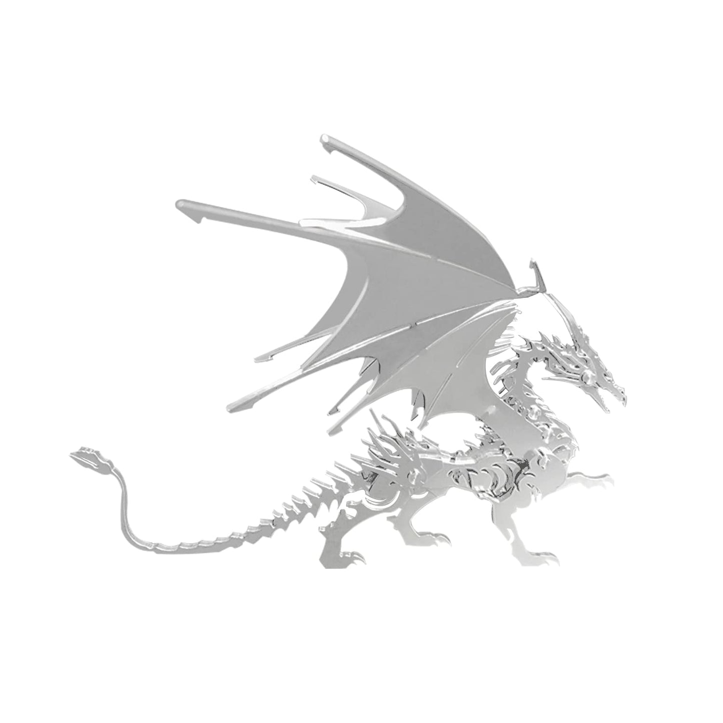 3D Metal Model Kits, Mechanical Fire Breathing Dragon 3D Metal Puzzle,Steel Warcraft Collection DIY Animal Brain Teasers Simple 3D Puzzles Home Decor Art Craft Gifts Toys for Adult