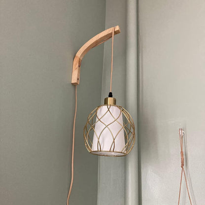 Kaxich 2 Pack Hanging Plant Hook, Wooden Wall Hooks Plant Hangers Indoor for Plants, Lanterns, Pot, Wind Chimes, Planter and Hanging Baskets
