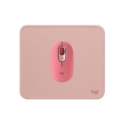Logitech POP Mouse, Wireless Mouse with Customizable Emojis, SilentTouch Technology, Precision/Speed Scroll, Compact Design, Bluetooth, Multi-Device, OS Compatible - Heartbreaker Rose