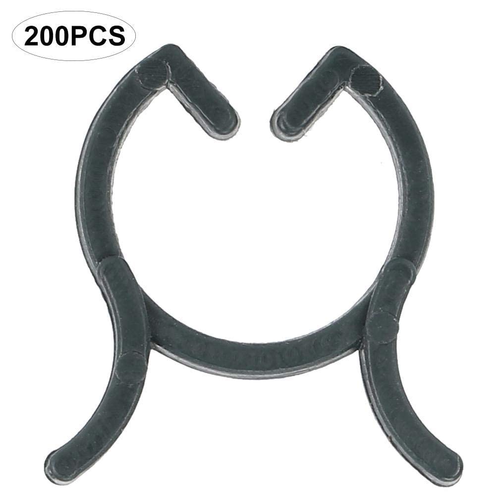200Pcs Plant Clip Flower Stems Garden Clip Flower Stems Vine Support Clips Fixing Tool Garden Accessories(25mm)