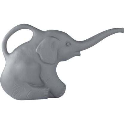 Union 63182 Elephant Watering Can, 2 Quarts, 0.5 Gallons, Gray, Novelty Indoor Watering Can