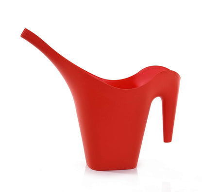 Mintra 1/2 Gallon Plant Watering Can, Long Spout Plastic Water Pitcher for Indoor & Outdoor Use, Durable & Lightweight Water Can for Watering Flowers & Potted Plants, 1 Pack, 2L/68 oz – Red
