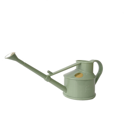 Bosmere Haws Handy Plastic Watering Can, Mini Water Can for Indoor Plants, Succulents and Flowers, Sage Green, 1 Pint