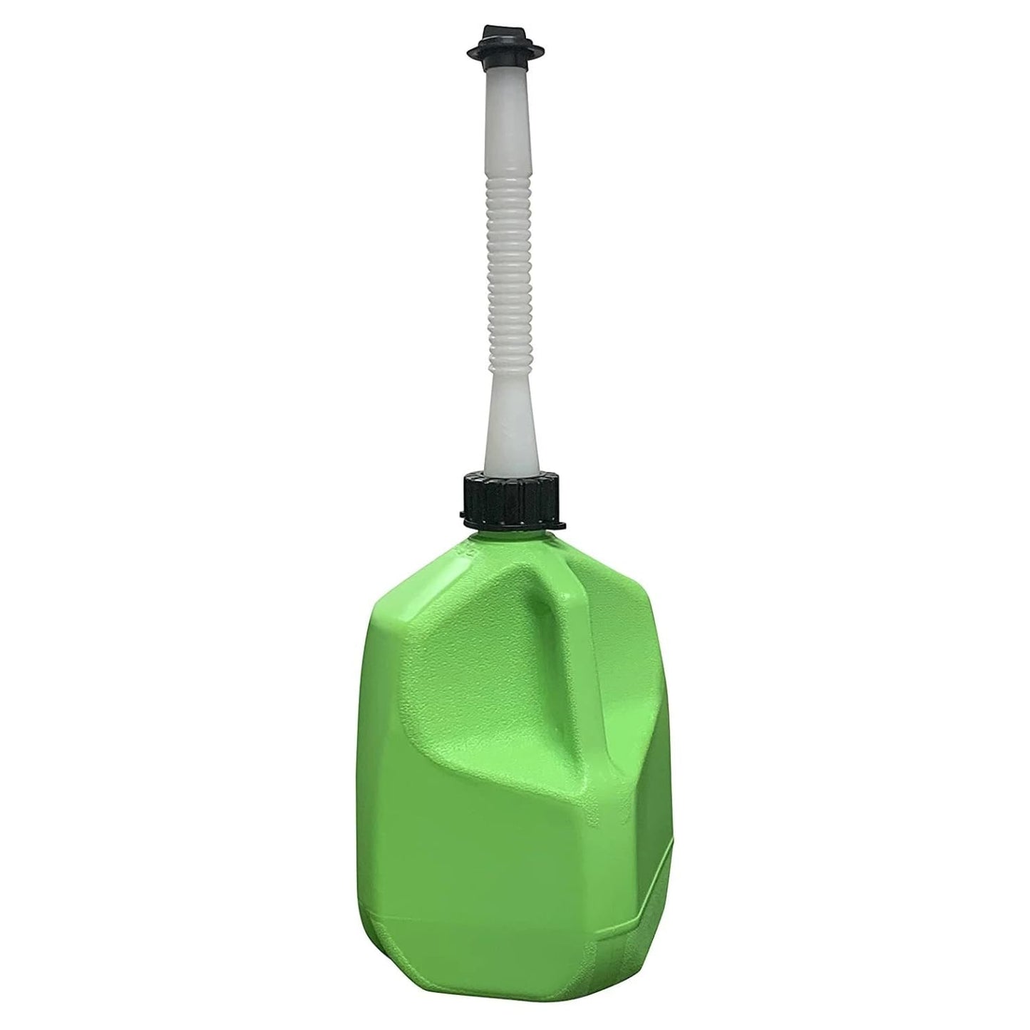 KP Utility 1-Gallon Green Watering & Storage Can – Durable Leak-Proof Flexible Pour Spout, Secure Cap & Easy Carry Handle