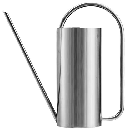 HomDSim Watering Can Outdoor, 50 oz/1.5L Watering Can with Long Spout and Handle, Stainless Steel Garden Watering Pot for Outdoor and Indoor Plants