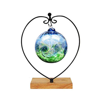 YEARCHY Hanging Ornament Display Rack Stand Hook Chrismas Ornament Party Decoration Holder Pot Hanging Terrarium Home Office Decor Hanger (1, Rectangle)