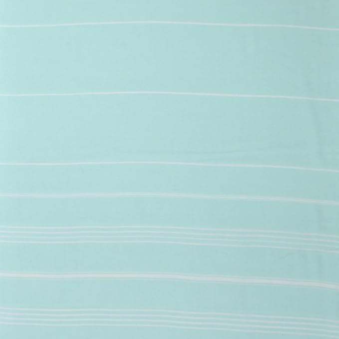 Bersuse Towels Anatolia XL Beach Blanket Throw Blanket Turkish Towel 100% Cotton Extra-Large Quick-Dry Lightweight Premium Peshtemal Towel - 61x82 Inches, Aqua Marine (Set of 6)
