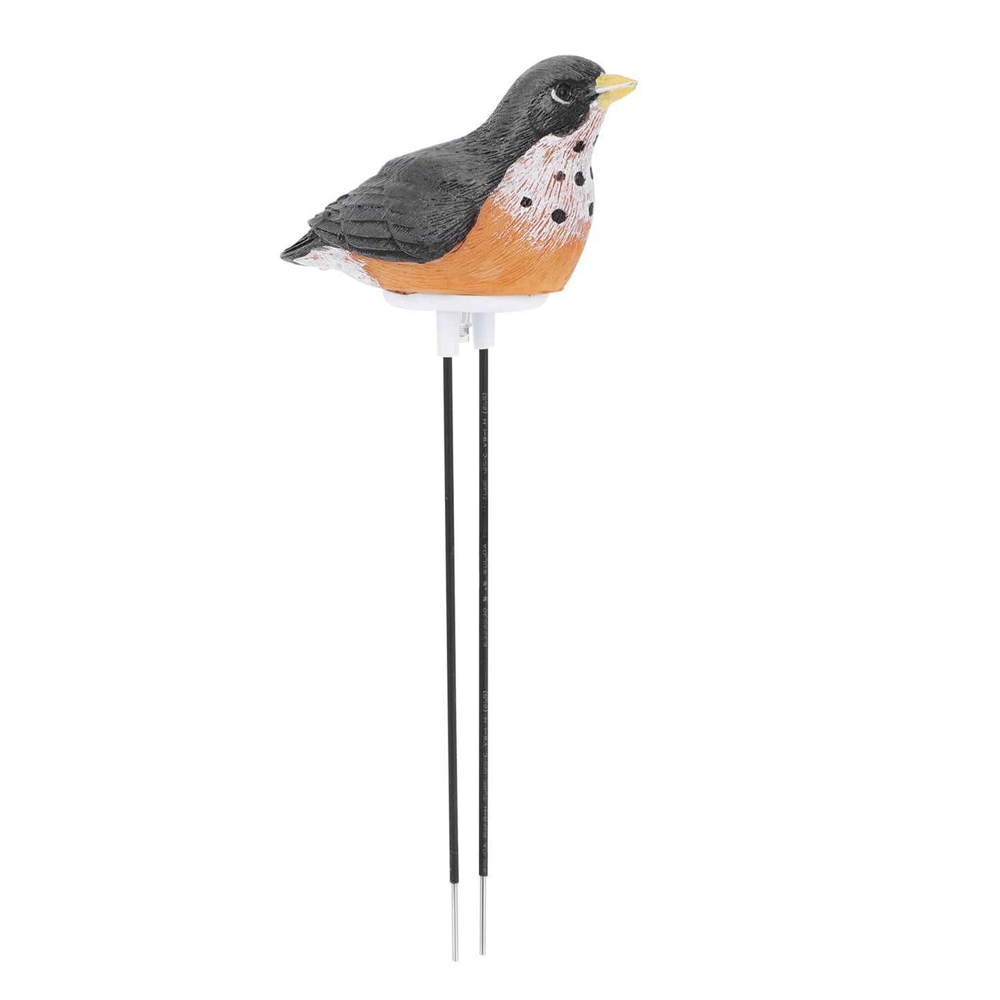 Yardwe Soil Moisture Meter, Bird Plant Water Tester with Chirping Alarm, Resin Soil Moisture Sensor for Indoor Potted Plants, Gardening Watering Indicator