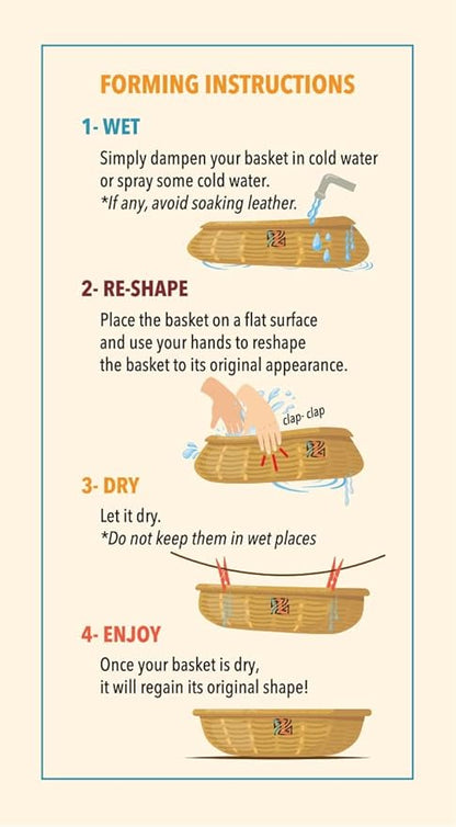 Woven Dog Bed Basket–Gifts for Dogs–Small to XXL Dog Bed–Large Bed for Large Dogs–Elegance and Decorative Bed for Your Dog–Comfortable Dog Bed–Small Dog Bed (Star, XX-Large)